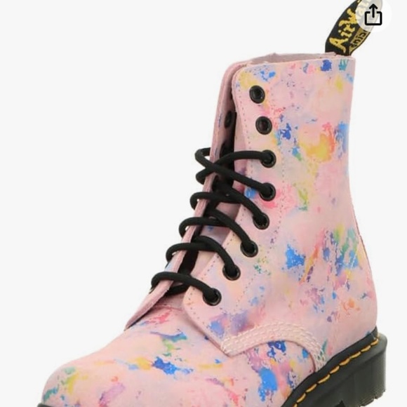 Dr. Martens Pink Rainbow Burst - Picture 2 of 3